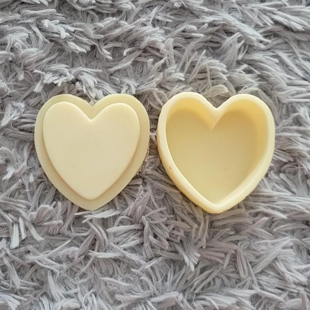 Vintage Heart Ceramic Trinket Dish